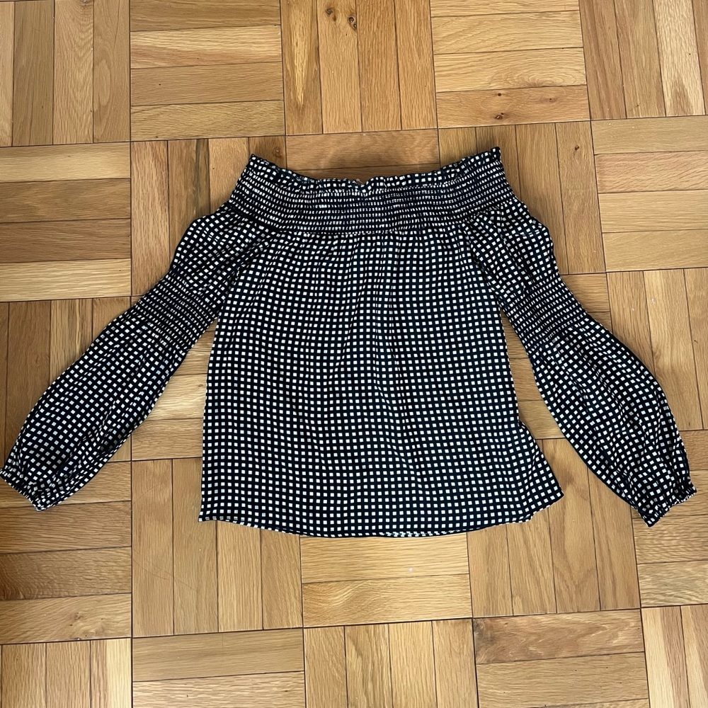 Off the shoulder blouse